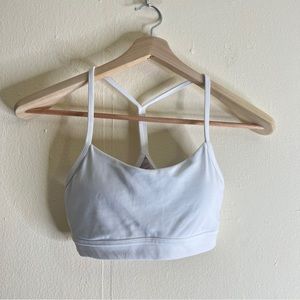 Lululemon Flow Y Bra White Size 6